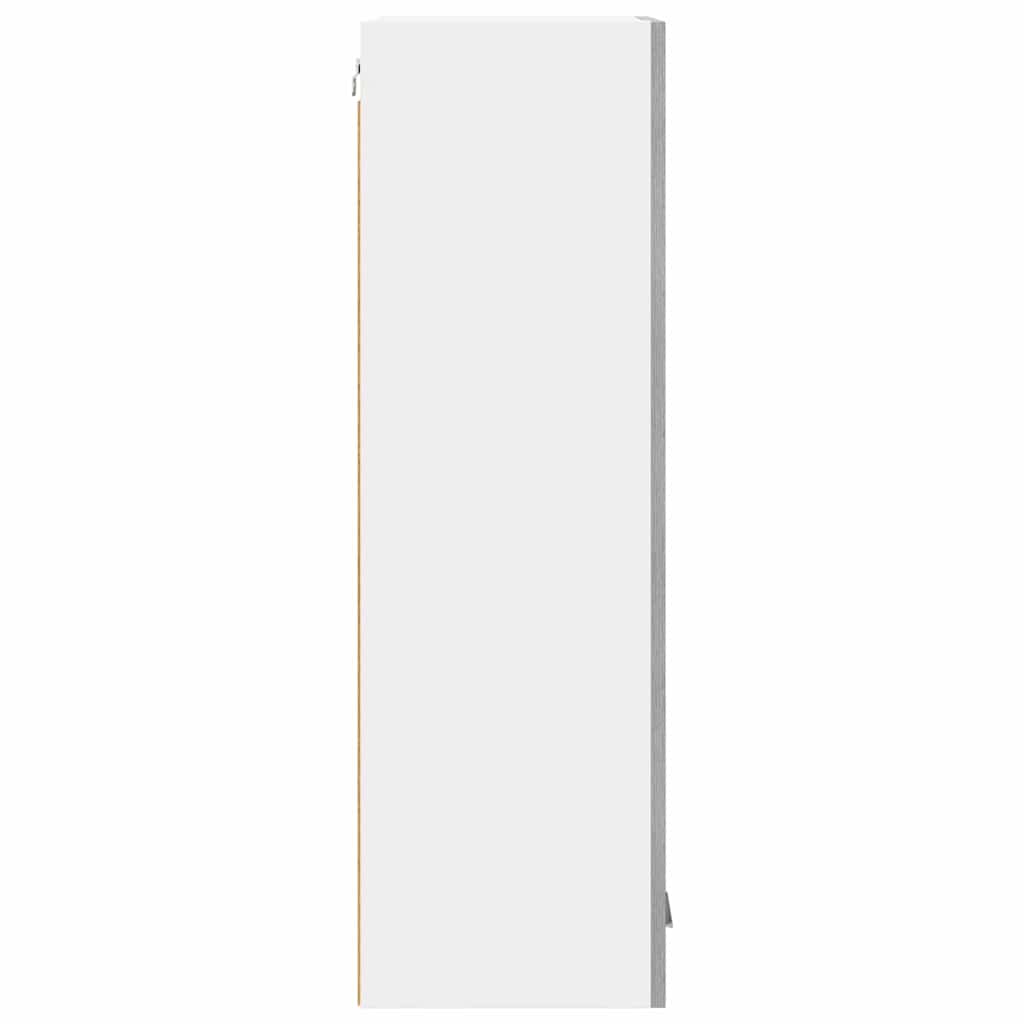 Hanging Cabinet with Shelf Riga Grey Sonoma 40 x 31 x 100 cm